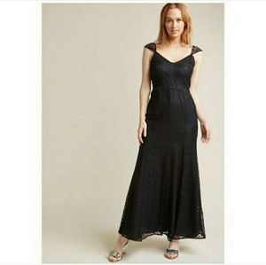 Modcloth Black Lace Dress